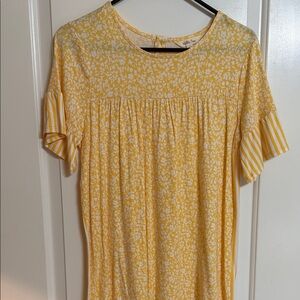 Matilda Jane Sunny Floral Short Sleeve Top